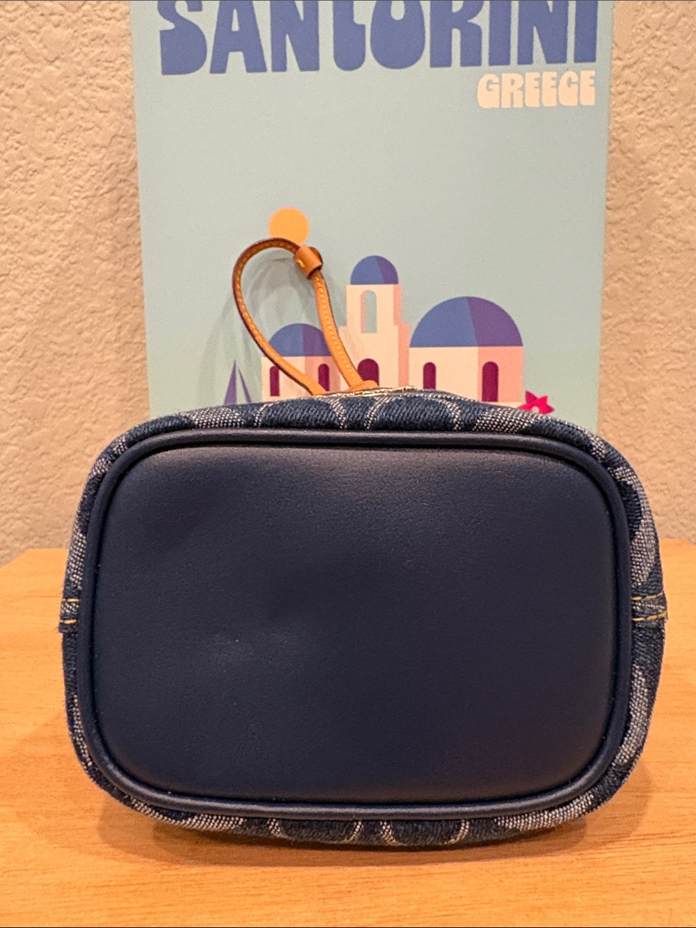 Coach Drawstring Wristlet In Signature Denim 🩵 - Picture 10 of 10